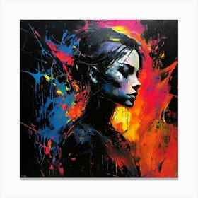 Abstract Painting Canvas Print