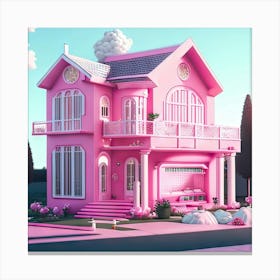 Barbie Dream House (248) Canvas Print