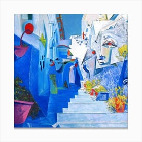 Santorini Canvas Print