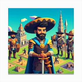 Game Art  Canvas Print