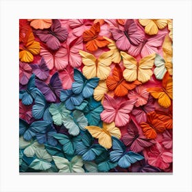 Colorful Butterflies Canvas Print