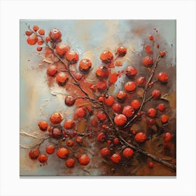 Rowan berries 3 Canvas Print