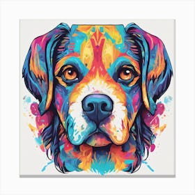 Bernese Dog Canvas Print