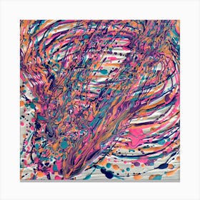 colorful painting Canvas Print