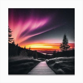 Aurora Borealis 105 Canvas Print