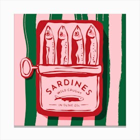 Sardines 1 Canvas Print