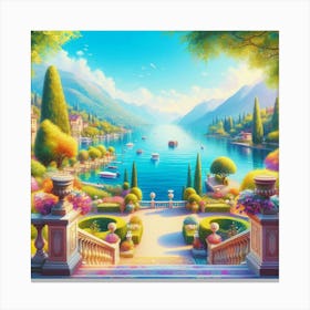 Lake Como 3 Canvas Print