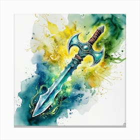 Sword Of Zelda Canvas Print