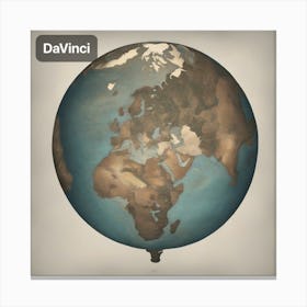 World Globe Canvas Print