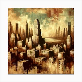 Cityscape 4 Canvas Print