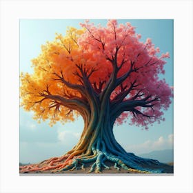 A Magnificent Tree Canvas Print