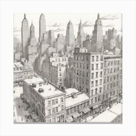 New York City 7 Canvas Print