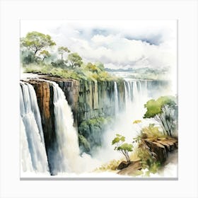 Victoria Falls 1 Canvas Print