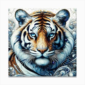 Creative Wild Animal Representation 79 Canvas Print