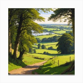 Country Road 22 Canvas Print