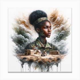 'The Soldier' Canvas Print