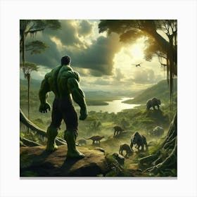 Incredible Hulk 1 Canvas Print