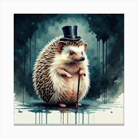 Hedgehog Gent Stampe su tela