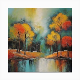 Autumn Trees 1 Canvas Print