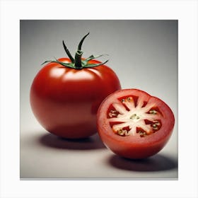 Tomato - Tomato Stock Videos & Royalty-Free Footage 6 Canvas Print