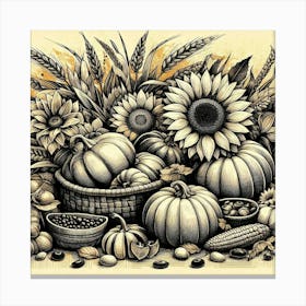 Autumn harvest 2 Canvas Print