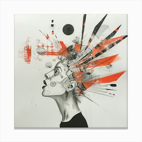 'The Head' Canvas Print