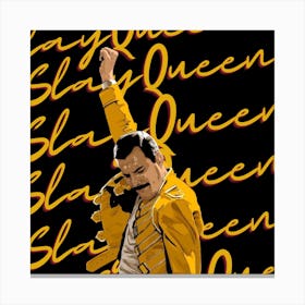 Slay Queen Freddie Canvas Print