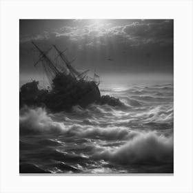 Shipwreck 1 Canvas Print