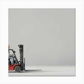 Forklift Stock Videos & Royalty-Free Footage Canvas Print