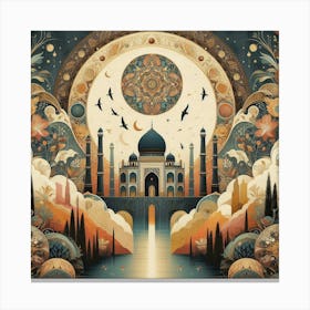 Taj Mahal 3 Canvas Print