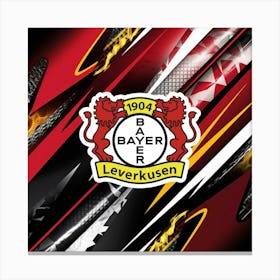 Bayer 04 Leverkusen Logo Wall Art 19 Canvas Print