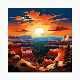 Bryce Canyon National Park Canvas Print