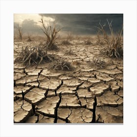 Dry Land 33 Canvas Print