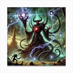 Overlord Tyrus Core Corruption Canvas Print