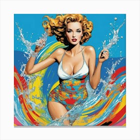 Sexy Girl Canvas Print