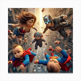 Justice League 2 Canvas Print