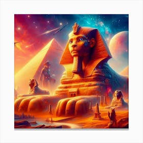 Egyptian Pyramids 5 Canvas Print