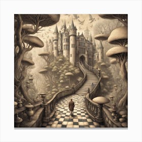 Fairytale Castle Canvas Print