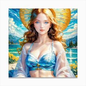 Angel Of The Seargh Canvas Print