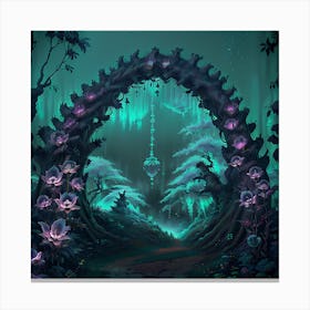 Entrance To The Forest Canvas Print