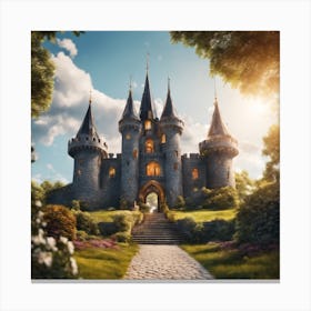 Fairytale Castle 13 Canvas Print