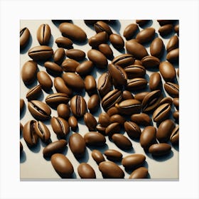 Coffee Beans 318 Canvas Print