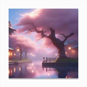 Sakura Blossom Canvas Print