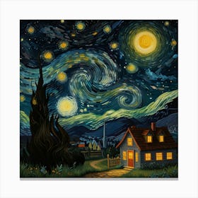 Starry Night 24 Canvas Print