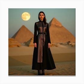 Egyptian Woman 23 Canvas Print