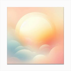 Sunset In The Sky 2 Canvas Print