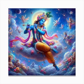 Lord Krishna 13 Canvas Print