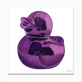 Glass Duckling Canvas Print