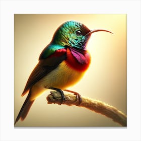 Colorful Hummingbird 2 Canvas Print