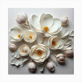 Magnolias Canvas Print